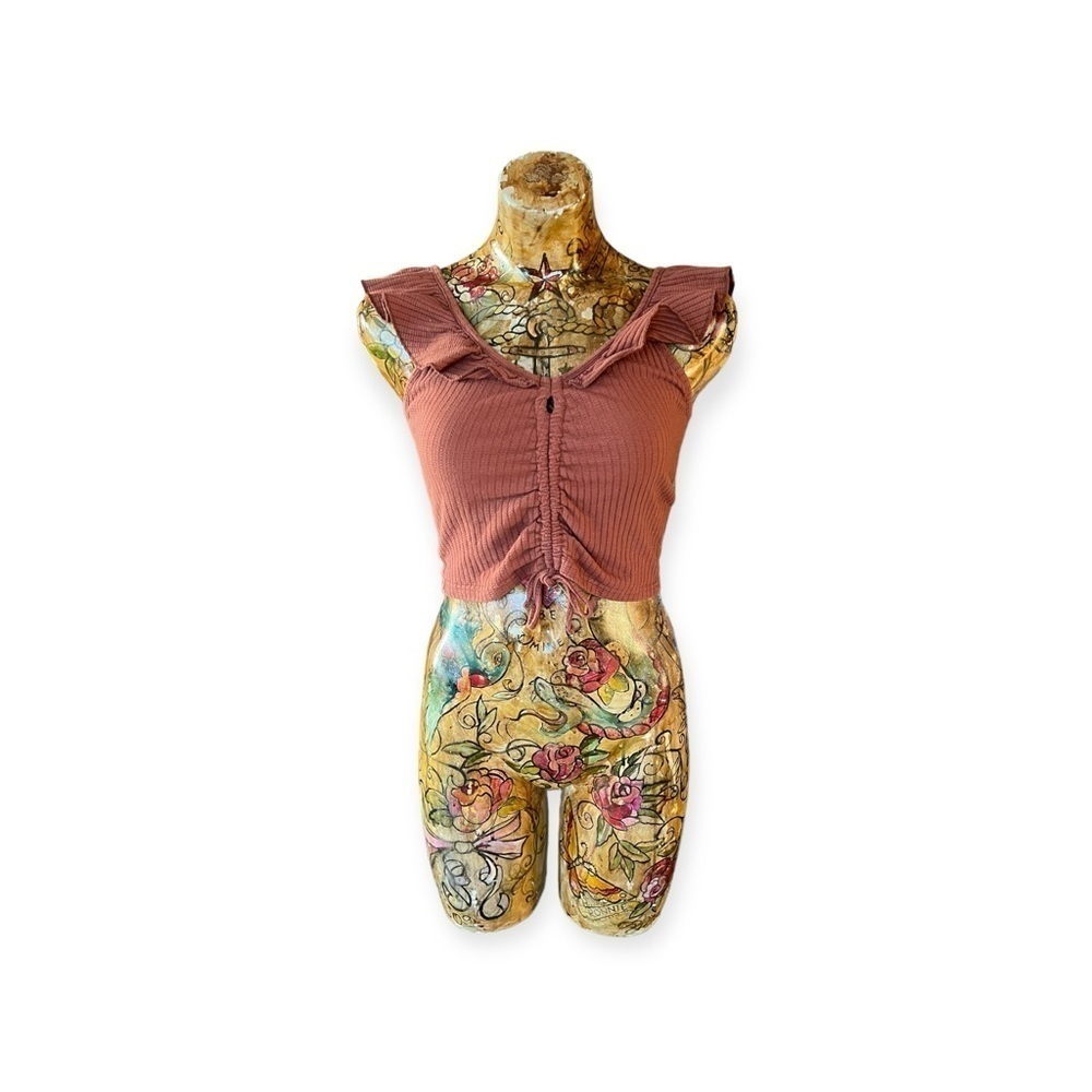O'Neill brown crop brown top small